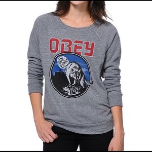 OBEY Wolfen Moon Crewneck Vandal Sweatshirt